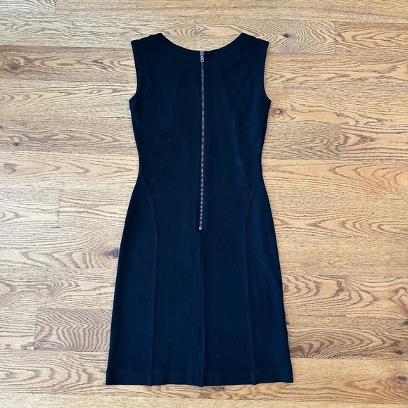 Ann Taylor Midi Scoop Neck Office Cocktail Dress in Size 0 - Picture 7 of 8